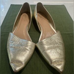 JCREW Gold Flat